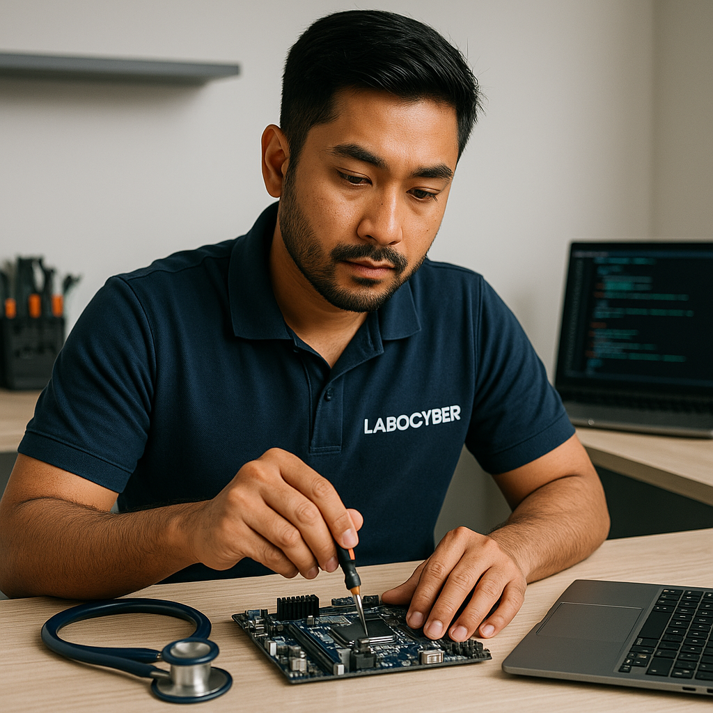 Labocyber, aussi informaticien à domicile